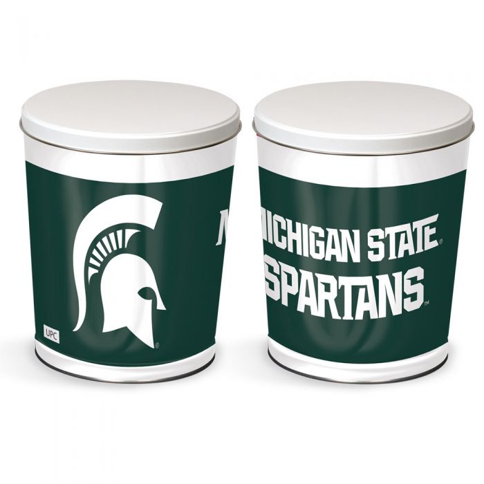 3 Gallon Michigan State Spartans Tin