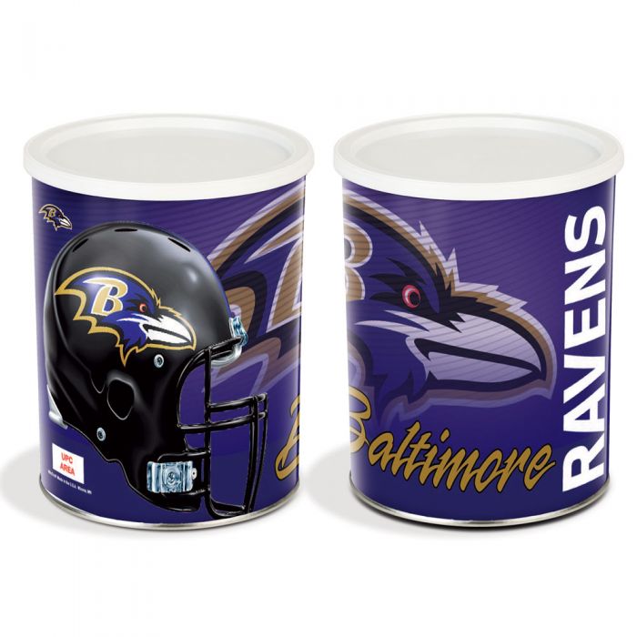 1 Gallon Baltimore Ravens Tin