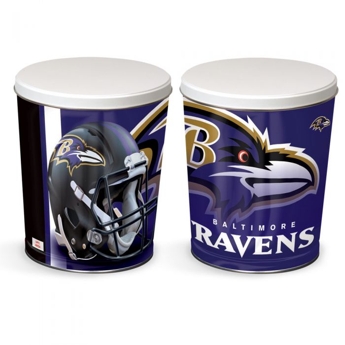 3 Gallon Baltimore Ravens Tin