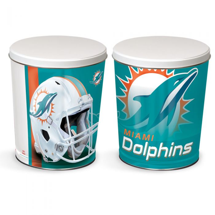 3 Gallon Miami Dolphins Tin