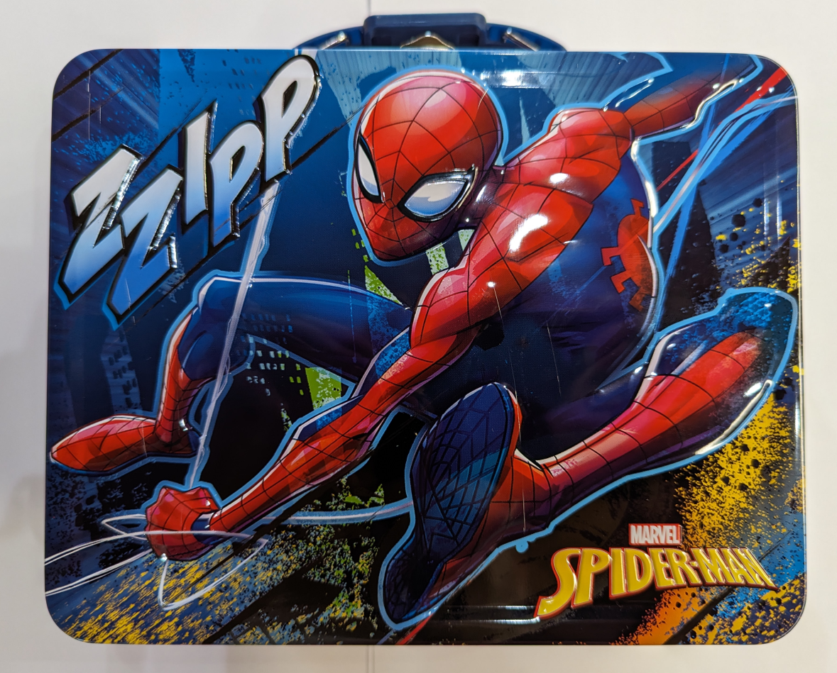 Spiderman Zip Web Lunchbox
